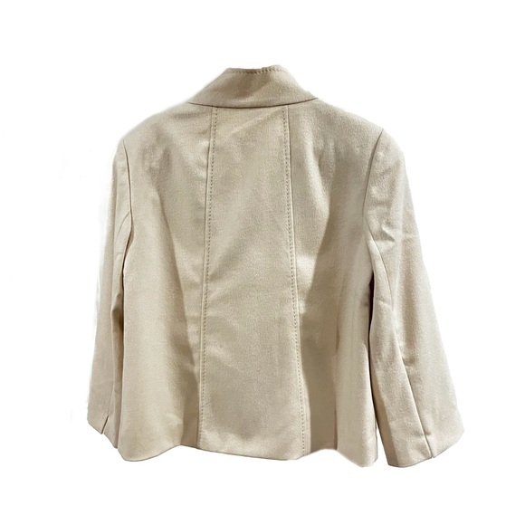 Gerry Weber wool/silk blend cropped pea coat - Picture 2 of 5